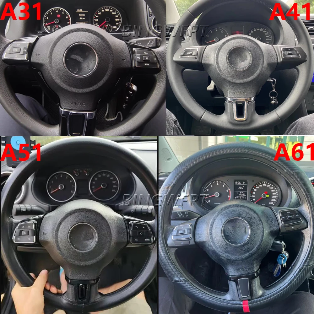 Car Steering Wheel button switches For VW Sagitar 2011-2014 volume button audio switch phone buttons For VW Polo 2011-2013 view 5