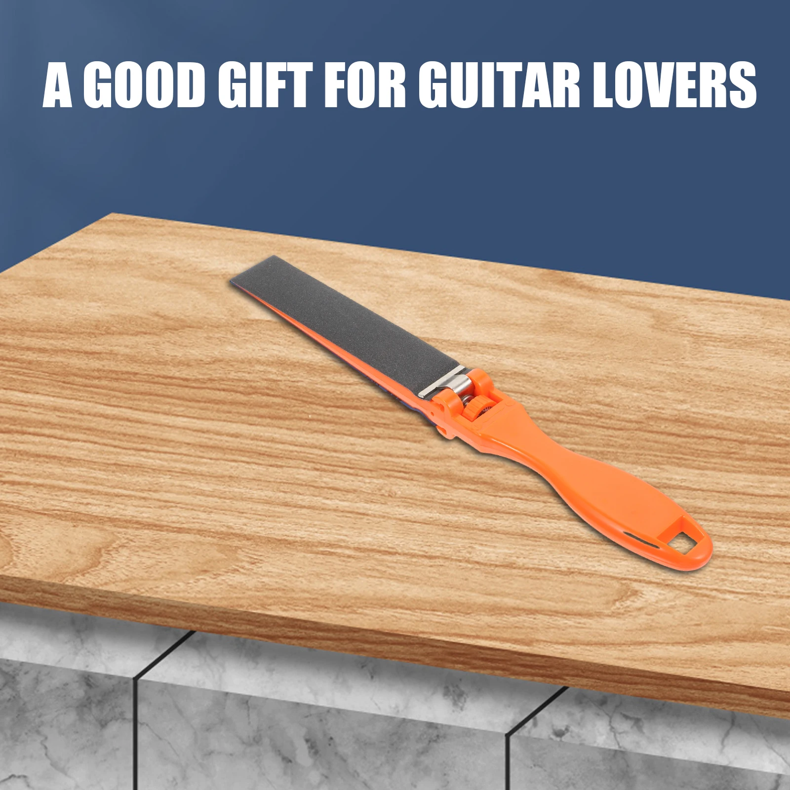 

Professional Guitar Polishing File Guitar Fret Leveling Tools Ergonomic Fret Accessories