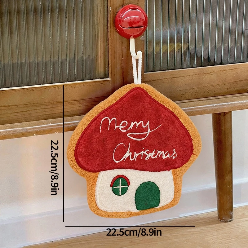 Christmas Santa Claus Hand Towels for Kitchen