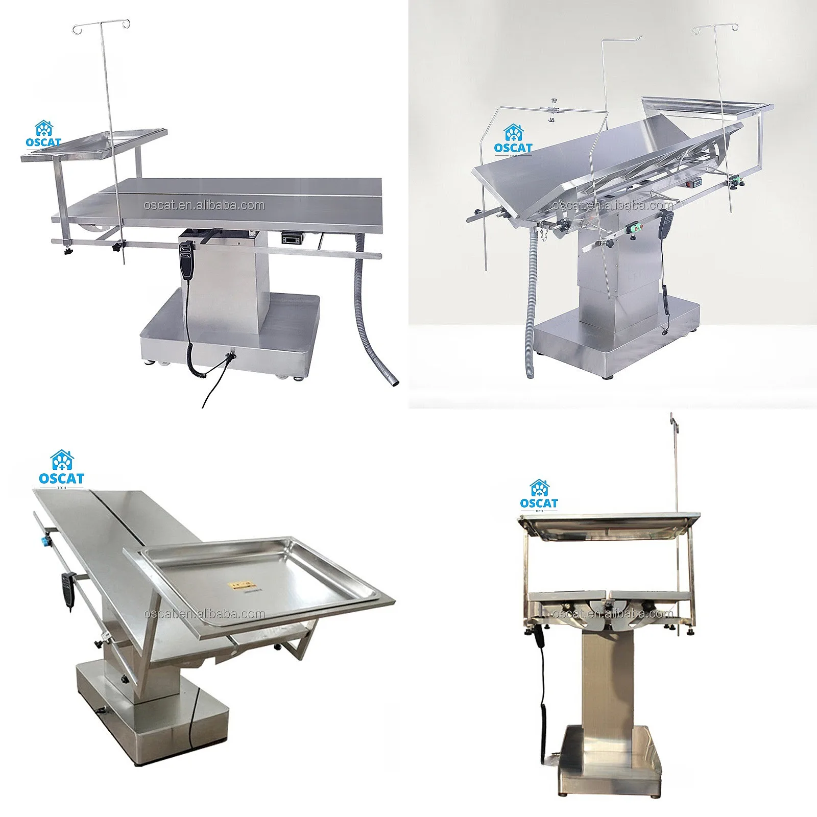 Veterinary Equipment Electric Lifting Veterinary Operating Table Surgery Treatment 304 Stainless Steel Table