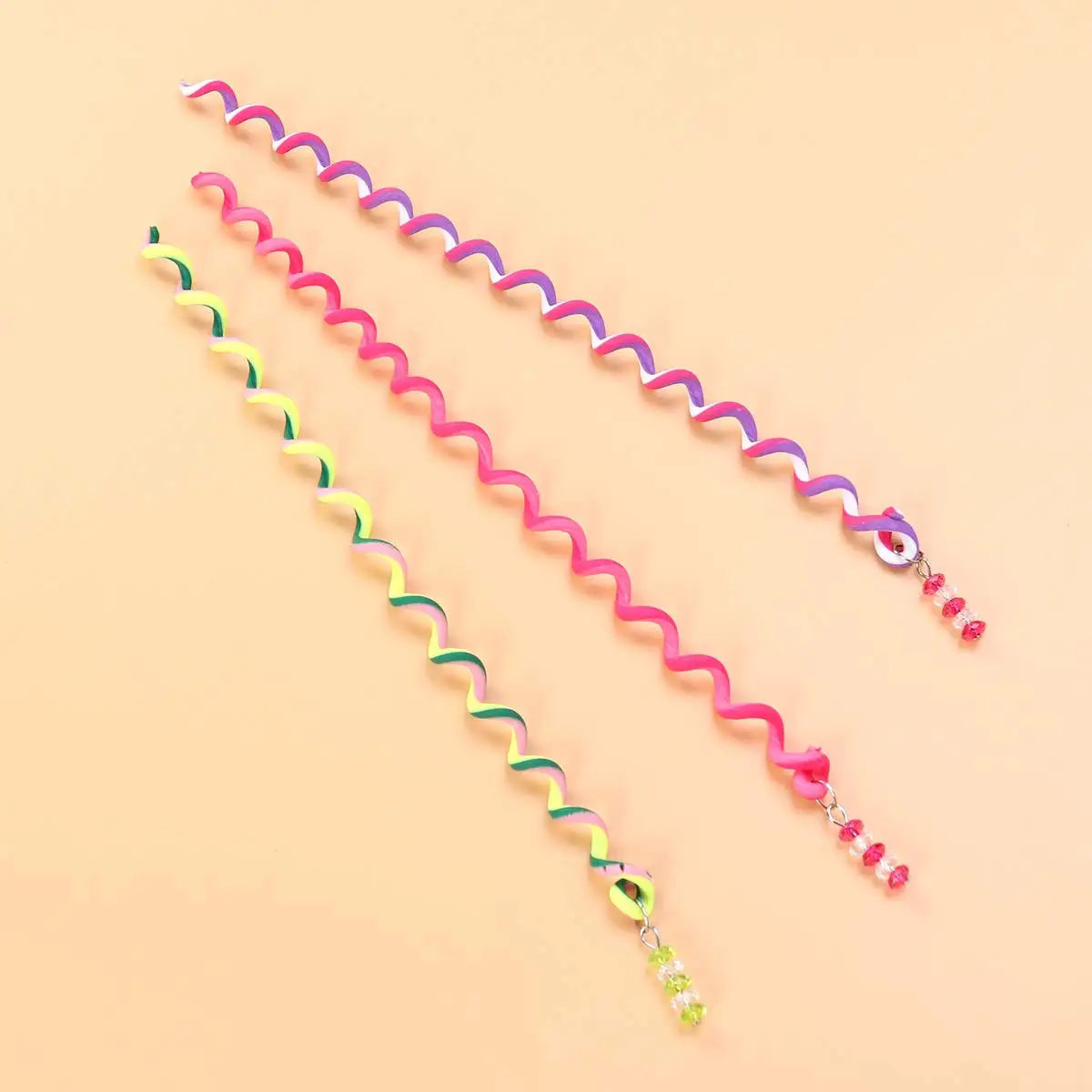 

24Pcs Children Hair Accessories Rainbow Roller Curler Clips Easy Braider Hair Styling Twist Tools for Girls Mother Daughter