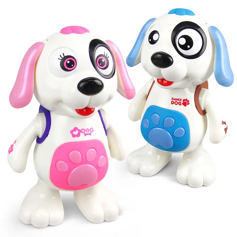 Electronic Robots Dog Toy Music Light Dance Walk Cute Baby Gift 3-4-5-6 Years Old Kids Toys Toddlers Animals Boys Girls Children