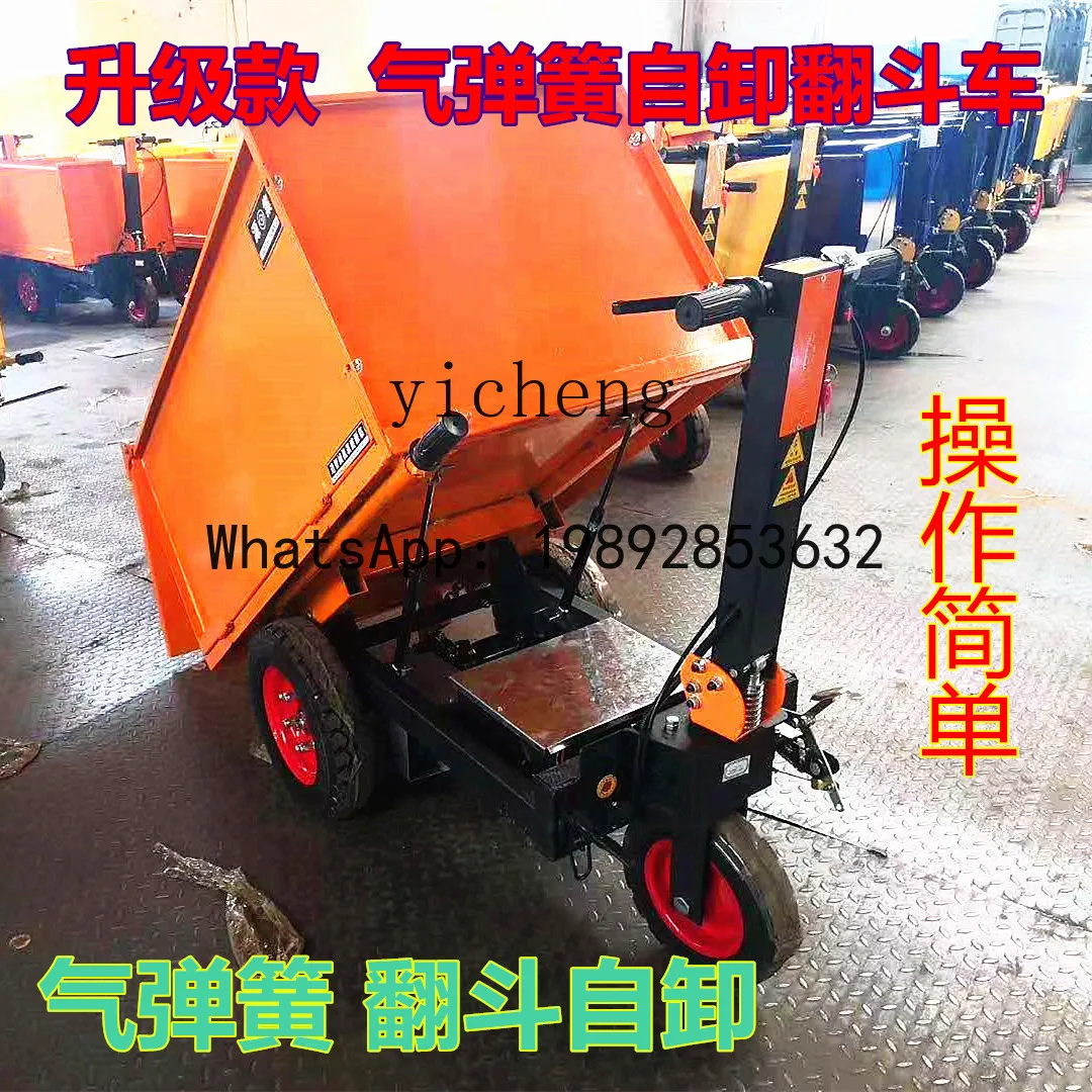 Wózek budowlany X2 do zaprawy, elektryczny wózek do popiołu, wywrotka, wózek trójkołowy, maszyna do ciągnięcia cegieł