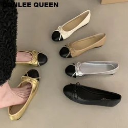 2026 Spring Ballet Flats Shoes Women Slip On Soft Ballerina Female Work Shoes Black Beige Casual Shoe chaussure zapatillas mujer
