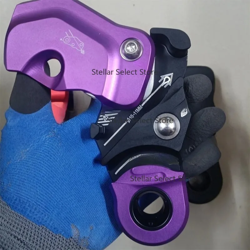 CMC Multifunctional Grab Rope Pulley Hand Rising Rope Grabber Pulley Grab Knot Efficient Sliding 36KN