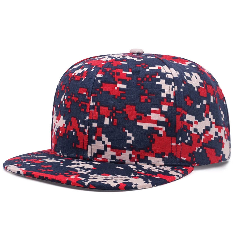 2024 New Fashion Camouflage Vintage Cap for Men Fashion Hip Hop High Quality Net Cap Snapback Outdoors Summer Hat for Women