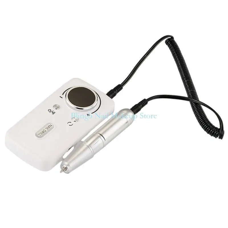 Máy khoan móng không dây 28ta 45000 vòng / phút có thể sạc lại tệp điện động cho móng chân