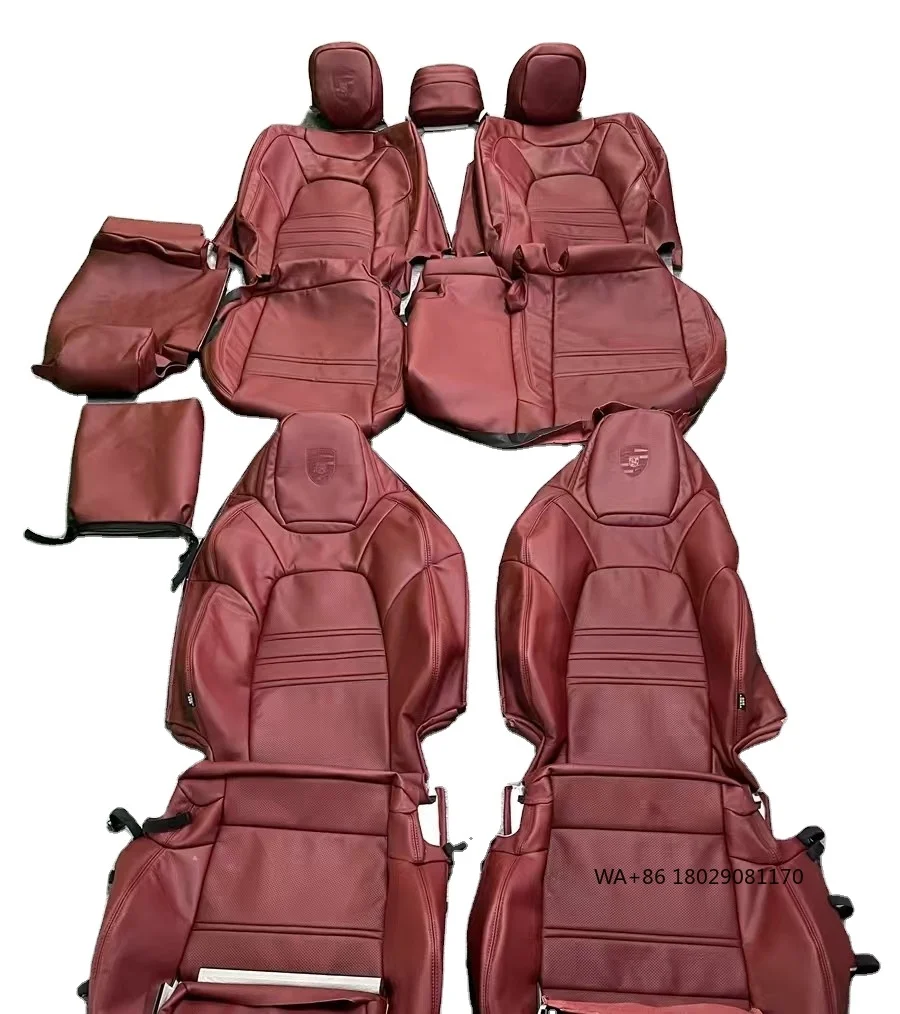 

Universal Full Set of PVC Leather Car Seat Covers for 2018 Includes Car Seat Cushion Cover-7 Series Model