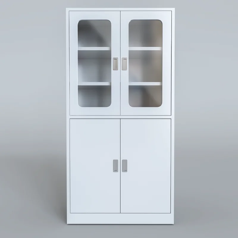 High Quality Glass Door Laboratory Storage Cabinet for Schools for Chemical Storage