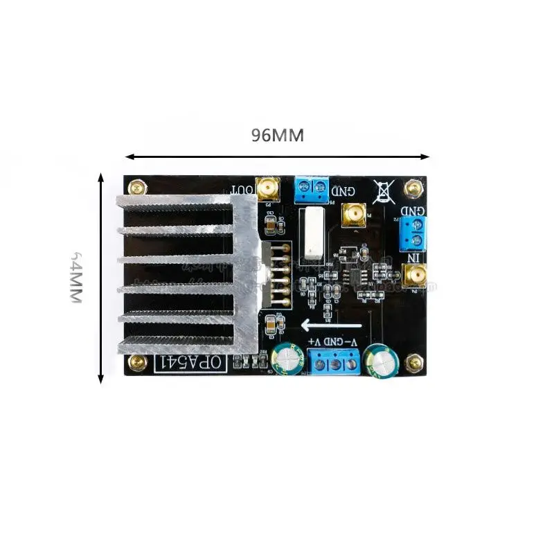 OPA541 low frequency power amplifier module audio amplifier 5A current high voltage high current power amplifier board