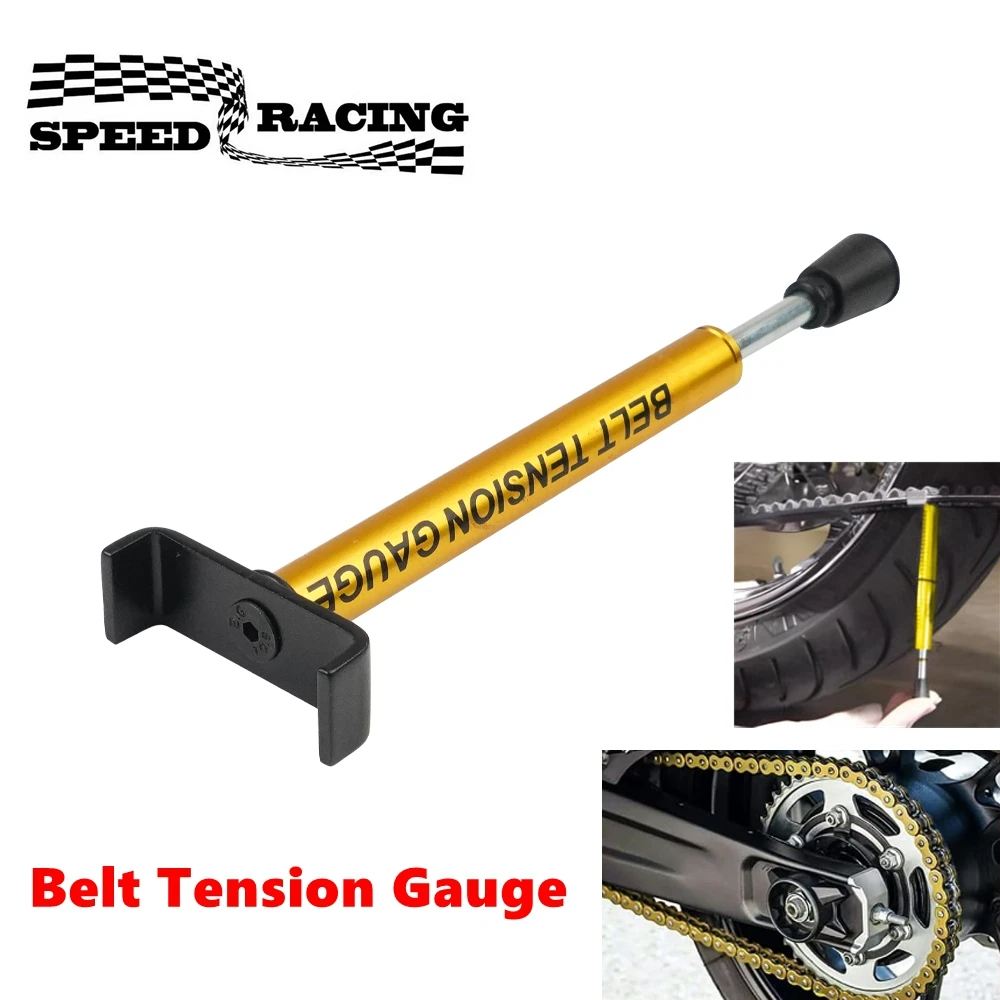 Belt Tension Gauge for Adjusting Belt Tension with 10-lbs Drive After Belt Replacement, Adjustment or Wheel Service