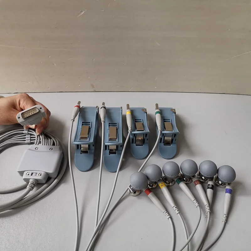General Bang Jian Li Bang San Rui Ke Man Dongjiang Zhongqi ECG machine lead wire set including suction ball limb clip