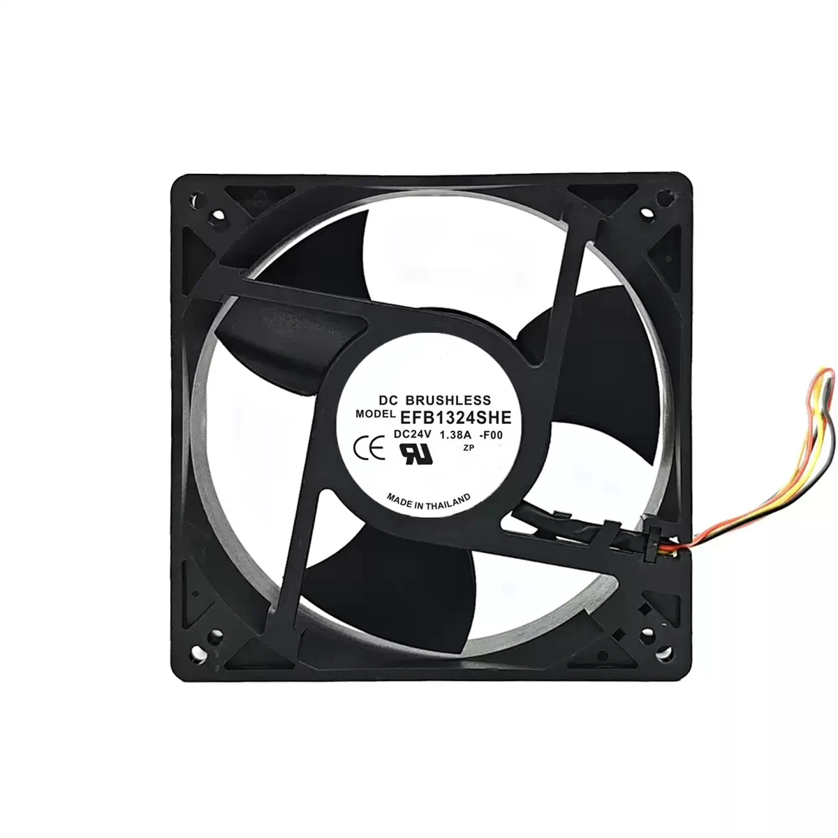 

EFB1324SHE DC 24V 1.38A 18W 1600RPM 12.7cm 12738 127*127*39MM Cooling Fan