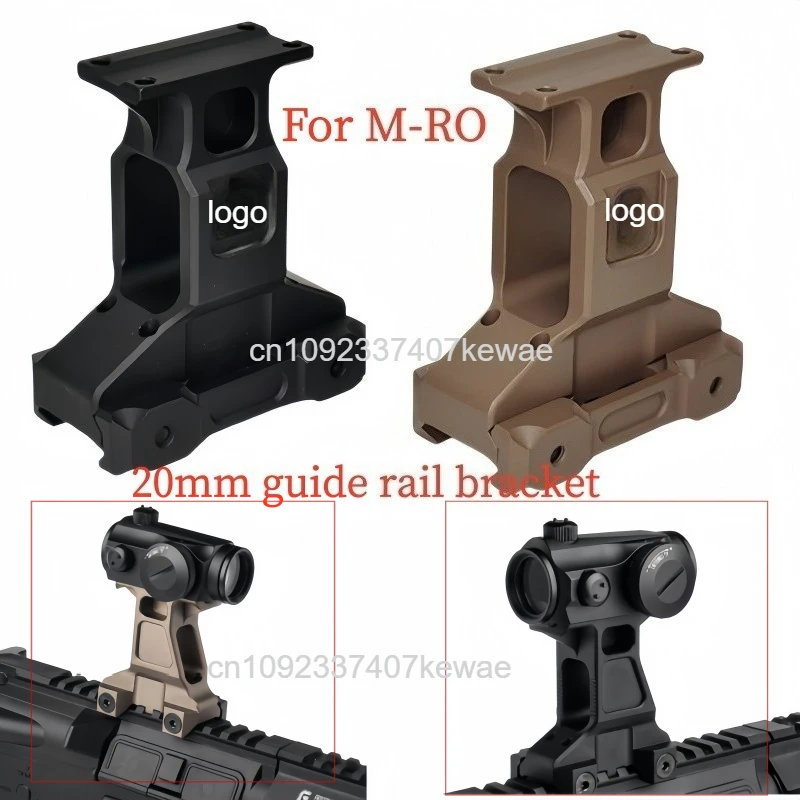 

Новое крепление для коллиматорного прицела 2.91" тактическое G*RS Lerna Group Mount для M-R-O, алюминиевое металлическое крепление-райзер для прицела на планку Пикатинни