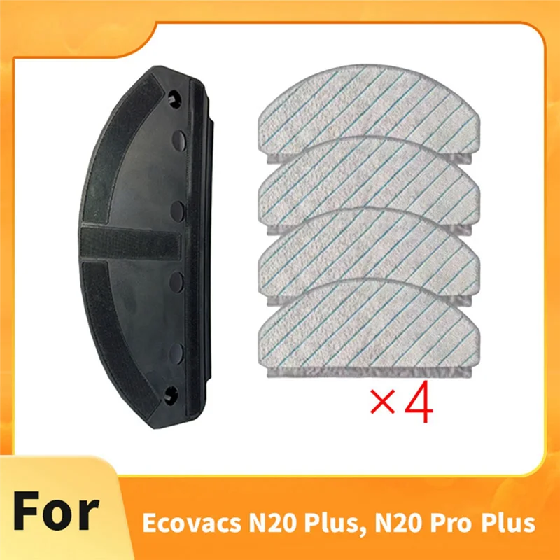 A76G-For Ecovacs N20 Plus,N20 Pro Plus Vacuum Cleaner Accessory Mop Holder With Included Mop Pad