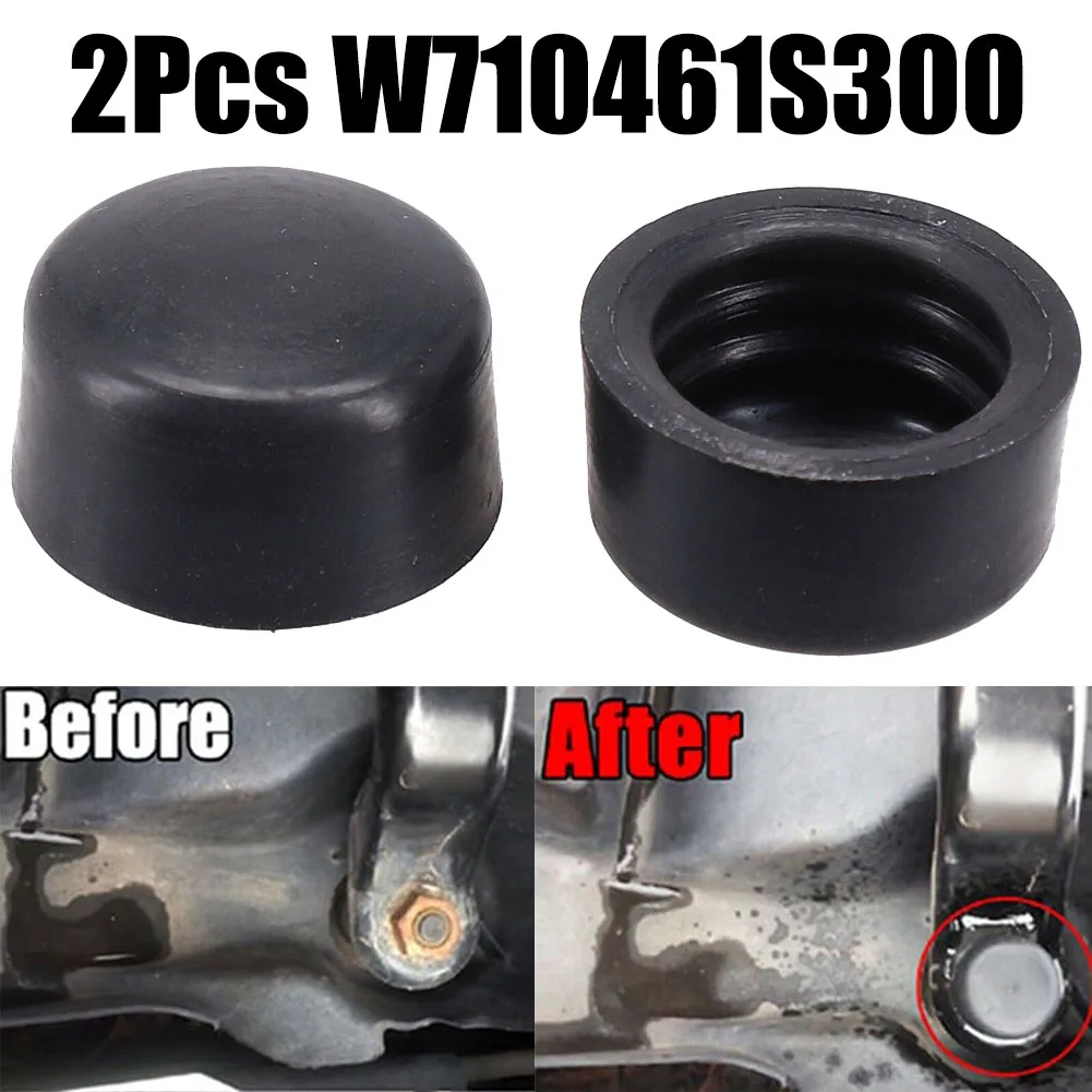 1Pc/2pc Car Wiper Arms Nut CoverCap For Ford For Focus For Fiesta For Edge W710461S300 1324768 Black Rubber Wiper ARMS Nut Cover