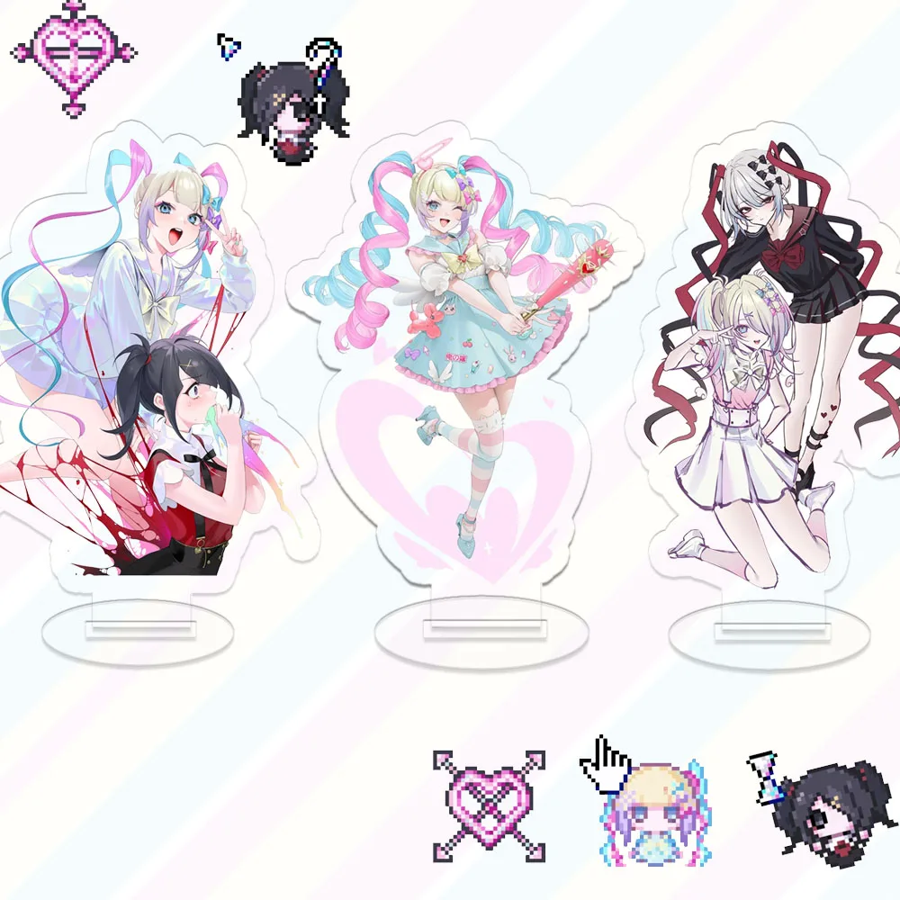 

KAnge, акриловая настольная подставка, украшения для друзей, девушка, декор для овердоза, игрушки, кавайная ученическая фигурка, подарок на день рождения