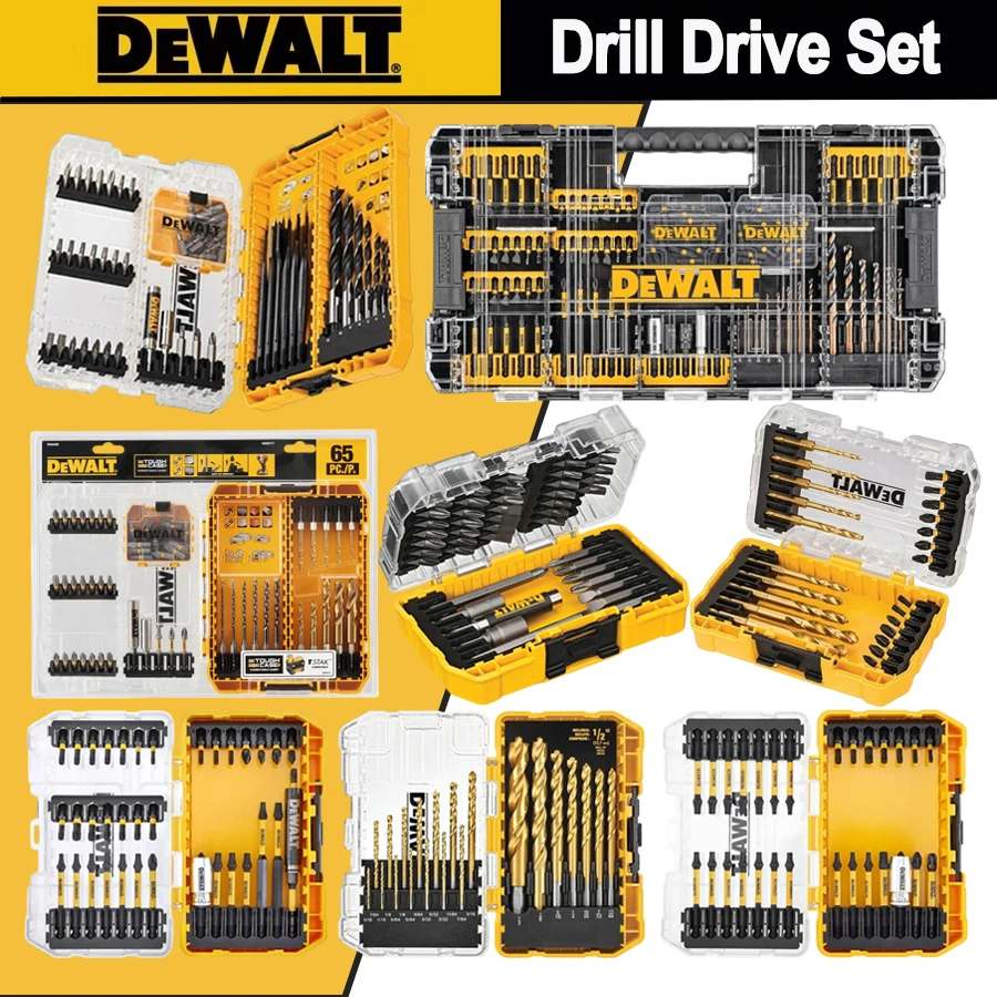 DeWalt Drill Drive Screwdriving Bit Set DWANGFT100SET DT71563 DT70758 DT70705 DT70732T DT70730T DT70702 Power Tool Accessories