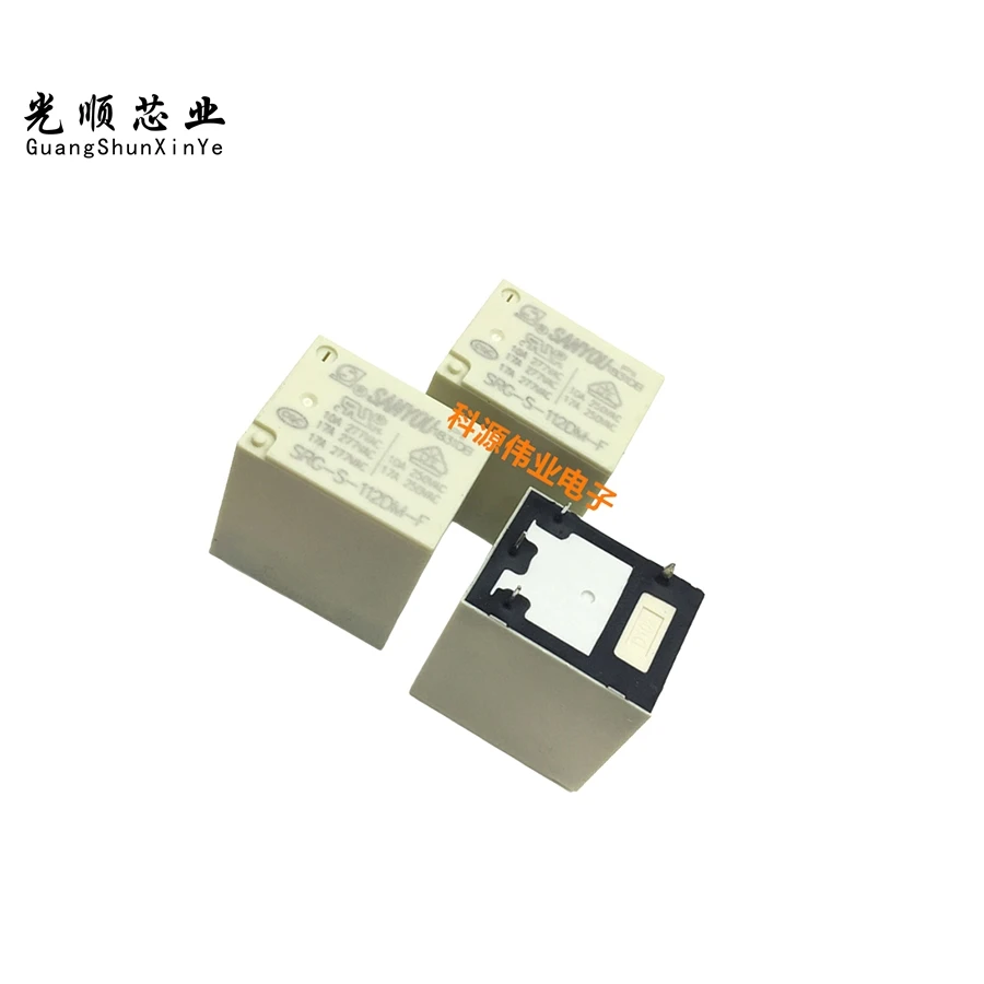 SRG-S-112DM 4Pin 17A277VAC HF152F-T-012-1HS