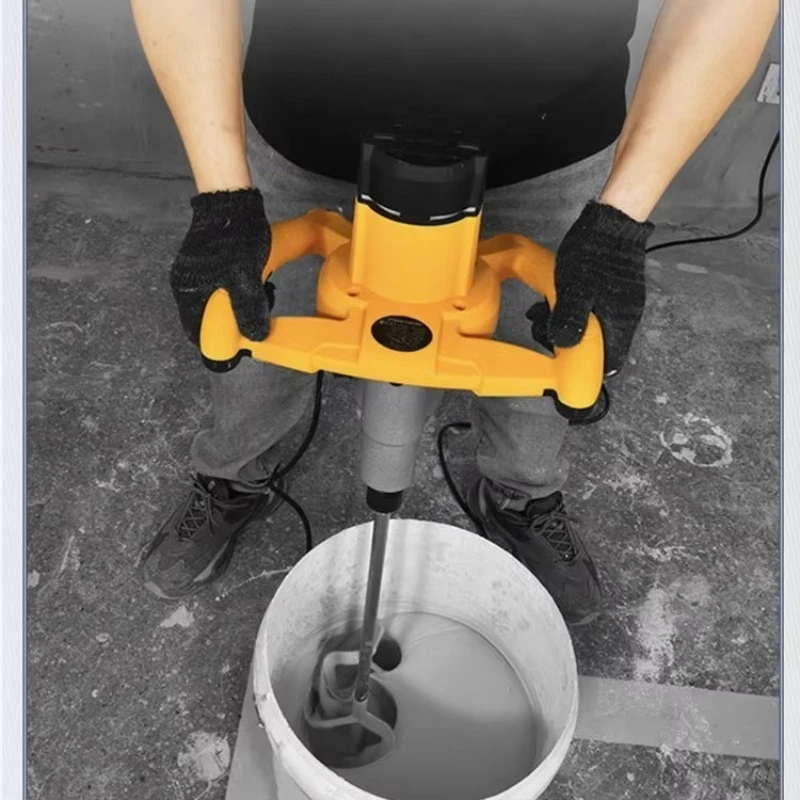 Industrial 220V Electric Mixer DIY Power Tool for Putty Powder Cement Meat Concrete Ash Machine Paint & Latex Paint