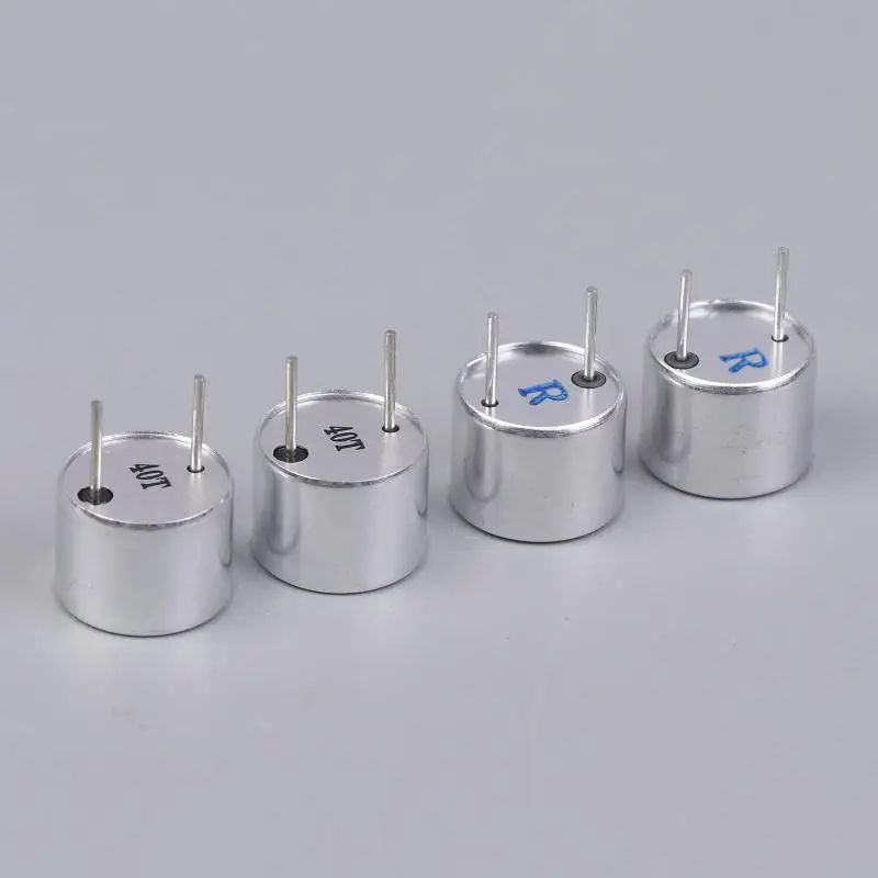 40KHz High Precision Ultrasonic Sensor 16mm Diameter  And  Transmitter Receiver For  DIY Distance Measuring 5 10 Pack 5/10Pcs