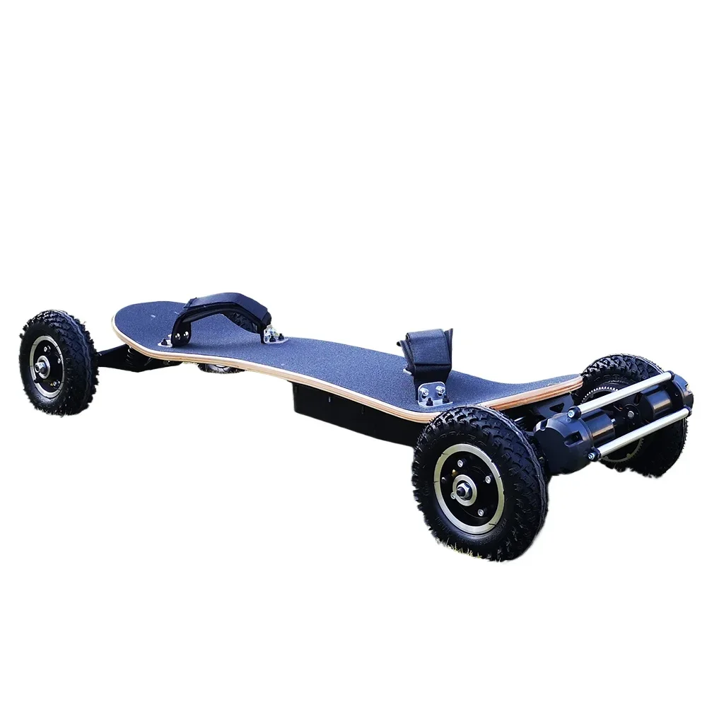 

7.8 Inch Fat Tire 1650w*2 Super Fast Electric Skateboard All Terrain Off-road Electric Skateboard Adult Long Board