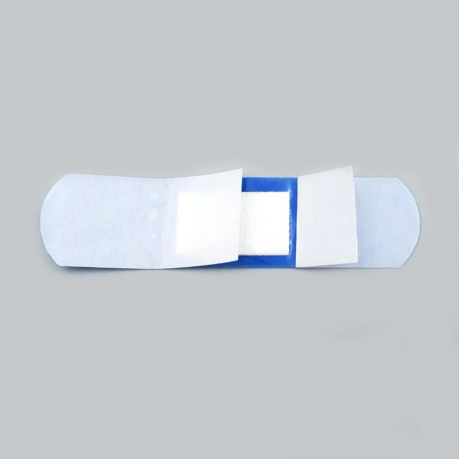 1box 100strips Wound hemostatic patch food catering bandage blue metal detectable bandage waterproof adhesive plaster applicatio