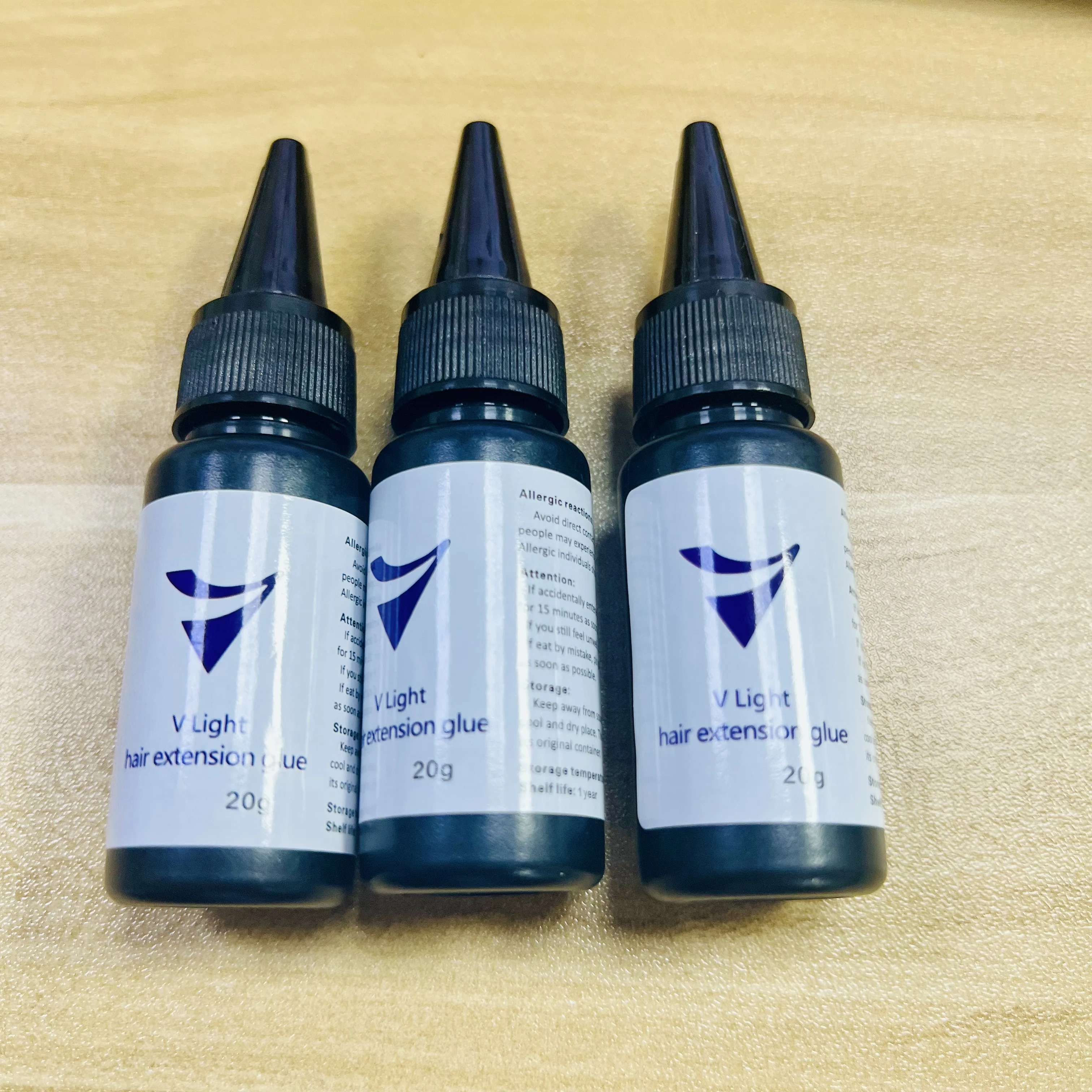 

Wig glue V-Light transmit Hair Extension V-Light Technology Hair Extension glue Set Hair Piece Hair Fast hair extensions