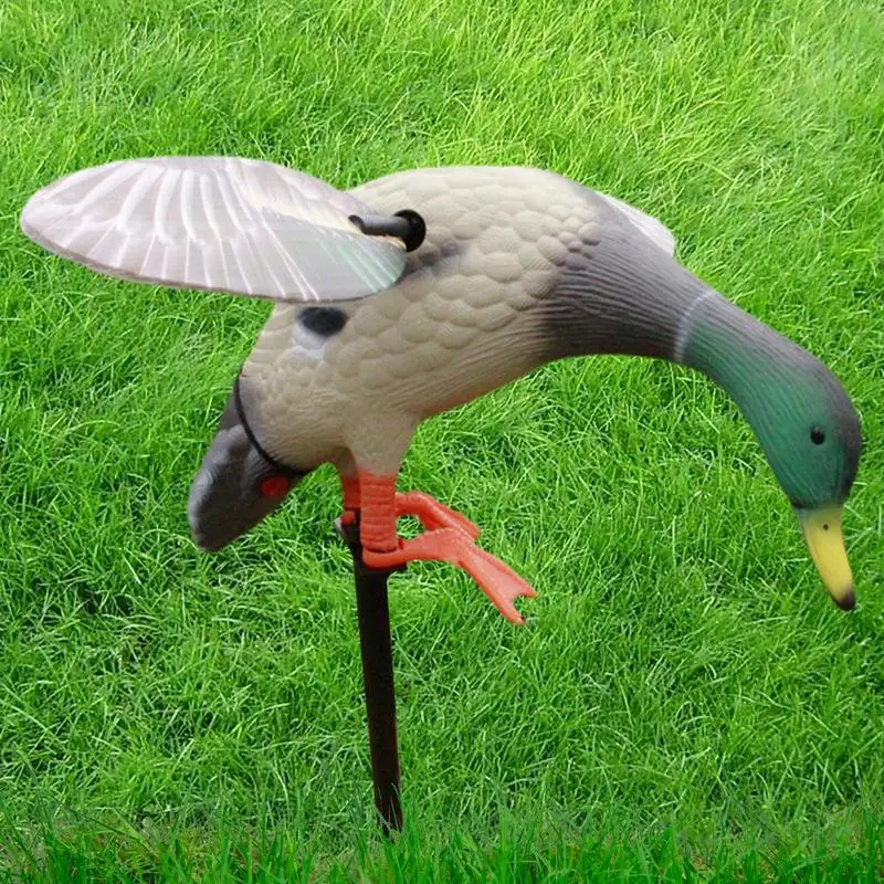 Decoy Mallard Ducks Flexible Duck Decoy Spinnings Wing Battery Powered Motion Remote Controller Duck Decoys For Duck Hunting