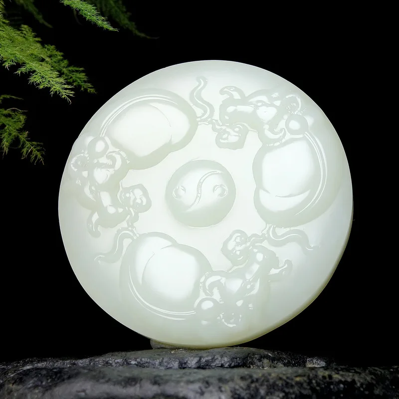 Natural Hotan : Unbridled Power And Changing World Jade Pendant