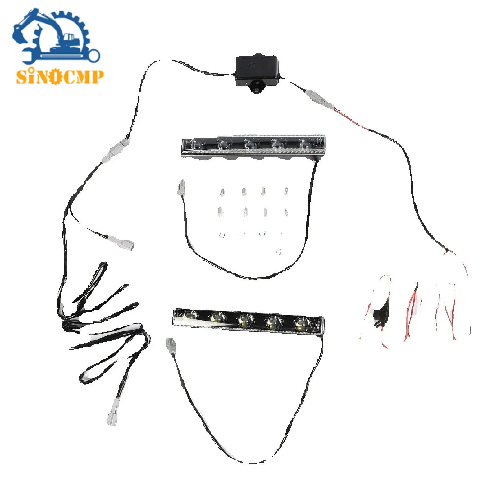 

LED Daytime Running Lights DRL FOR Mercedes Benz G-Class W463 2002-2018 2308200156 Black Automotive Accessories