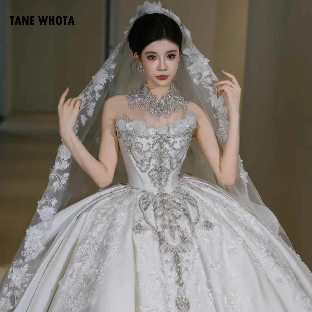 Brautkleider 2026 Sweetheart Lace Up Back Beading Sequined Embroidery High Quality Ball Gown Vestidos De Novias Customized