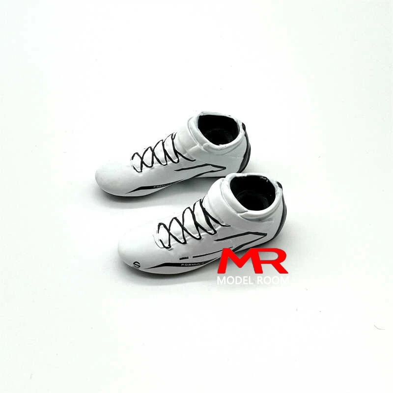 1/6 Scale Male Racers Racing Shoes Race Shoes Sports Shoes Model  Fit 12'' Male Soldier Detachable Feet HT Action Figure Body