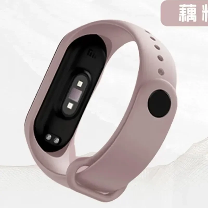 Silicone Sport Watchband for Xiaomi Mi Band 7 bracelet wrist Miband 5 6 NFC Replacement pulsera correa mi band 7 6 3 4 5 strap