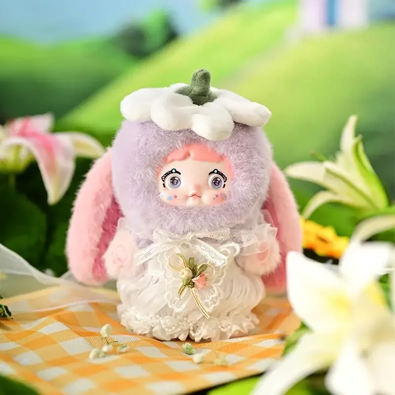 

In Stock Nommi Garden Rabbit Series Anime Action Figure Blind Box Kawaii Sweet Lovely Dolls Bag Decor 18cm