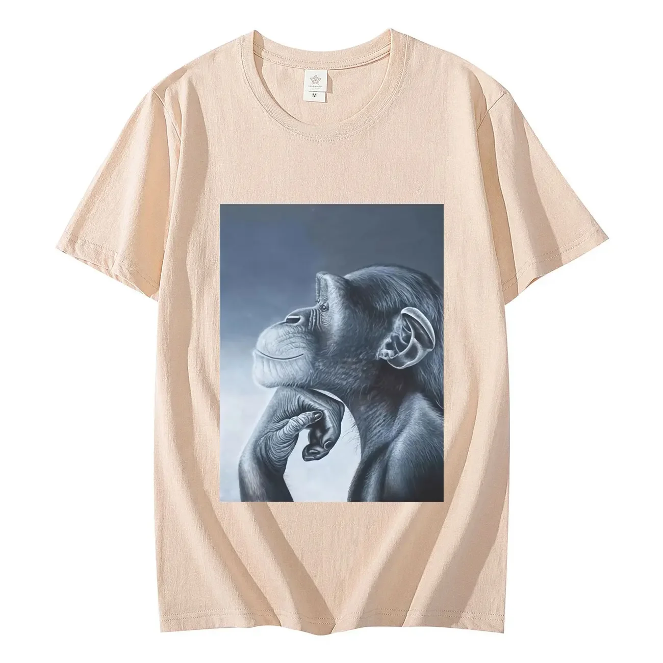 مضحك الغضب الطعم القرد ميمي تي شيرت موضة خمر تي شيرتات قصيرة الاكمام الرجال النساء ملابس الصيف عالية الجودة تي شيرت