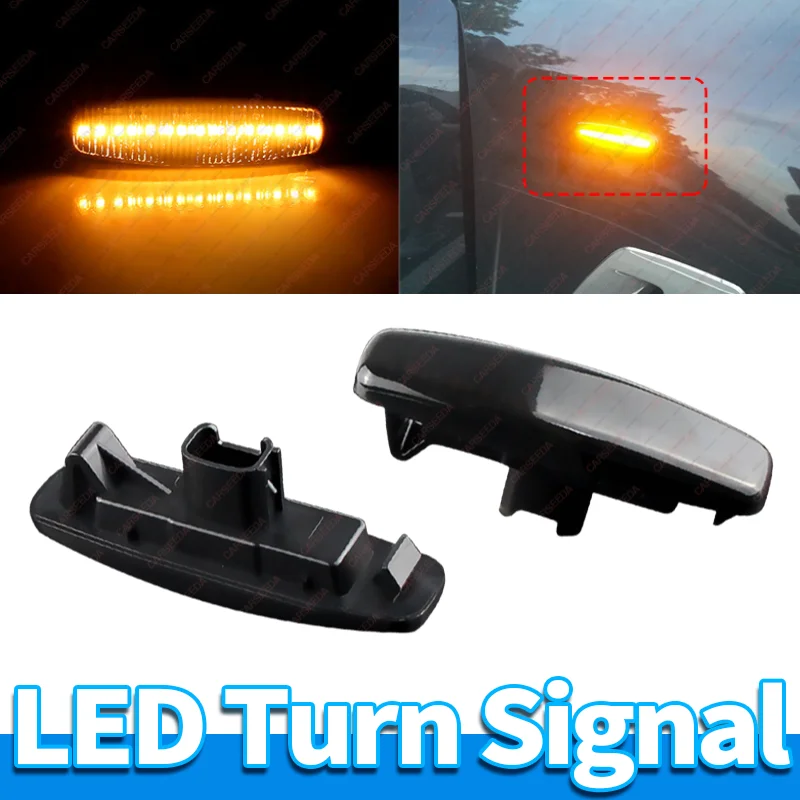 

LED Dynamic Sequential Side Marker Light Lamp FOR Infiniti G35 G37 Q60 Coupe M35 M45 M37 M56 Q70 FX35 FX37 FX50 Sedan 26160JK00A