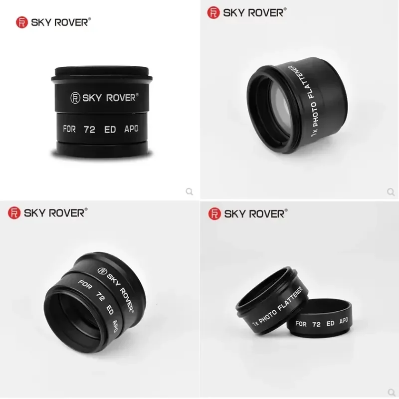 Brand For SKY ROVER 72mm F/6 ED APO Multi function telescope 1 x flat field mirror Astronomical telescope Astronomical