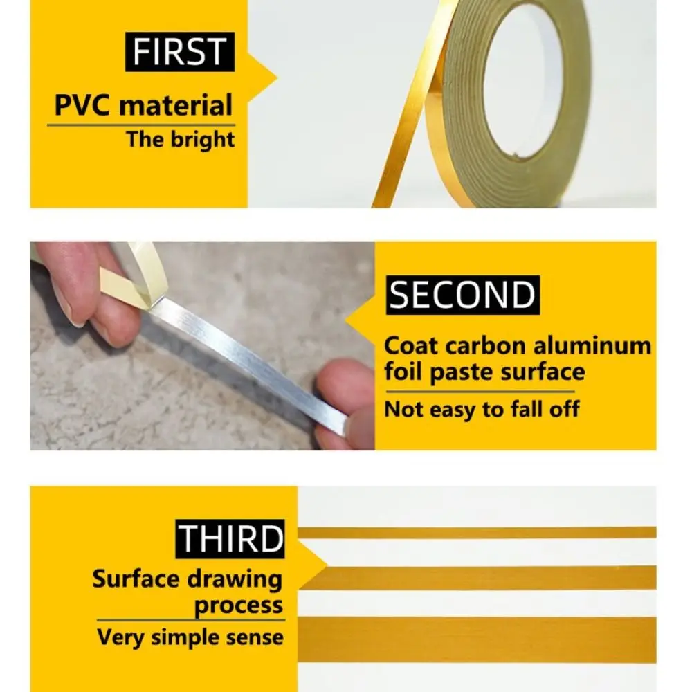 20M Self-Adhesive Seam Sticker Tile Stickers Sealing Strip Waterproof Wall Floor Tile Beauty Home Decor Gap Tape Crevice Line view 6
