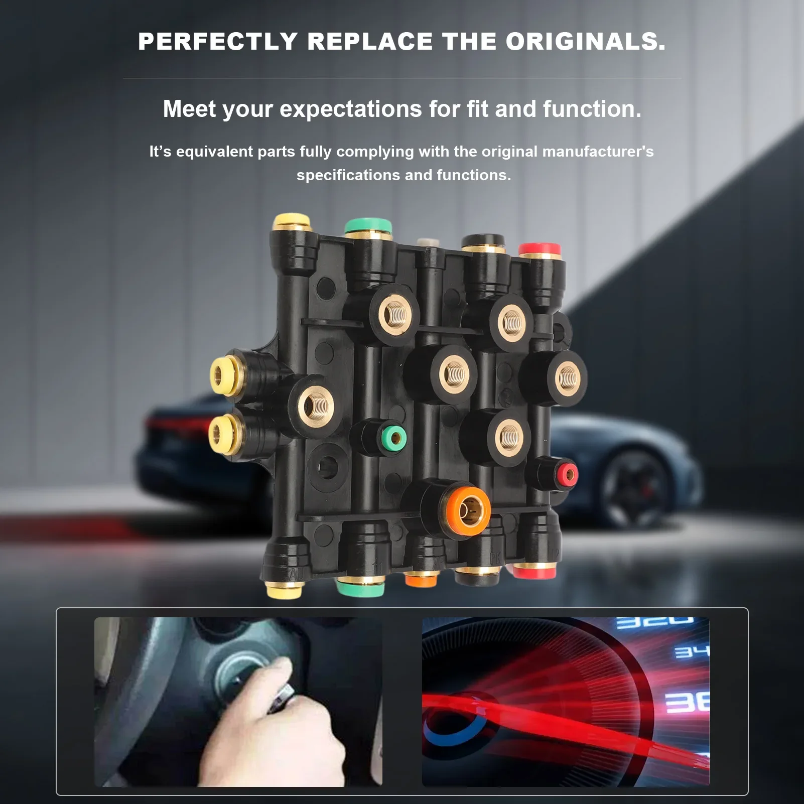 

A12-14736-003 Air Manifold for 2000-2018 Freightliner Cascadia Century Columbia