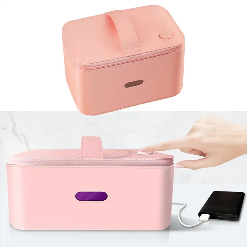 Electric Sterilizer Bag Zipper Phone Mask Nail Tools Sanitizer Portable Purse