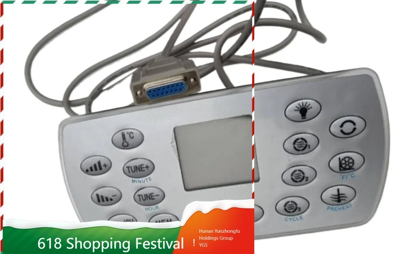 Replacement Control Electric Box 06 With Display Screen For Household Massage Bathtub Circuit Repair