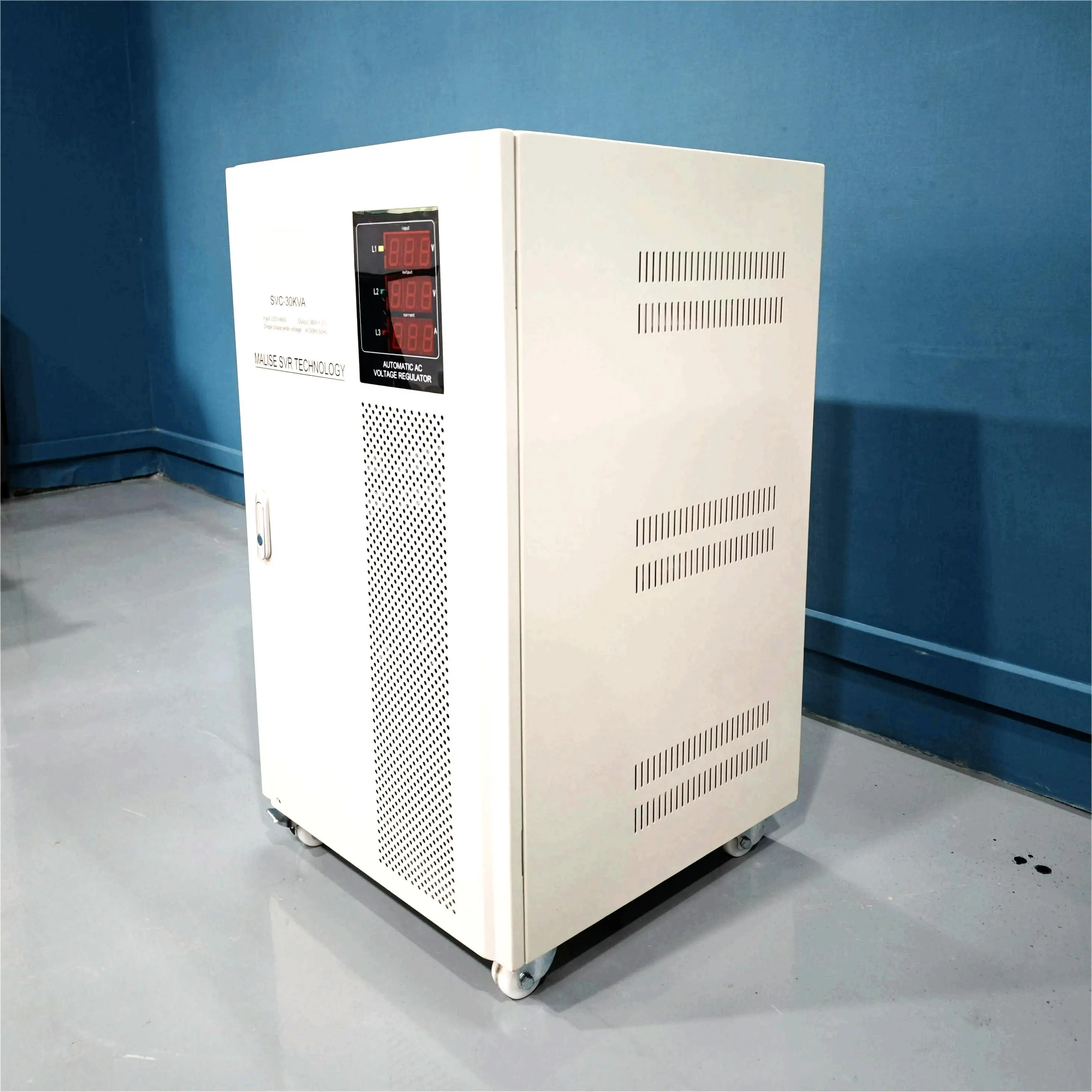 Voltage Regulator 220V Household Automatic Single Phase 30KVA Lamp Commercial Voltage Regulator Premium