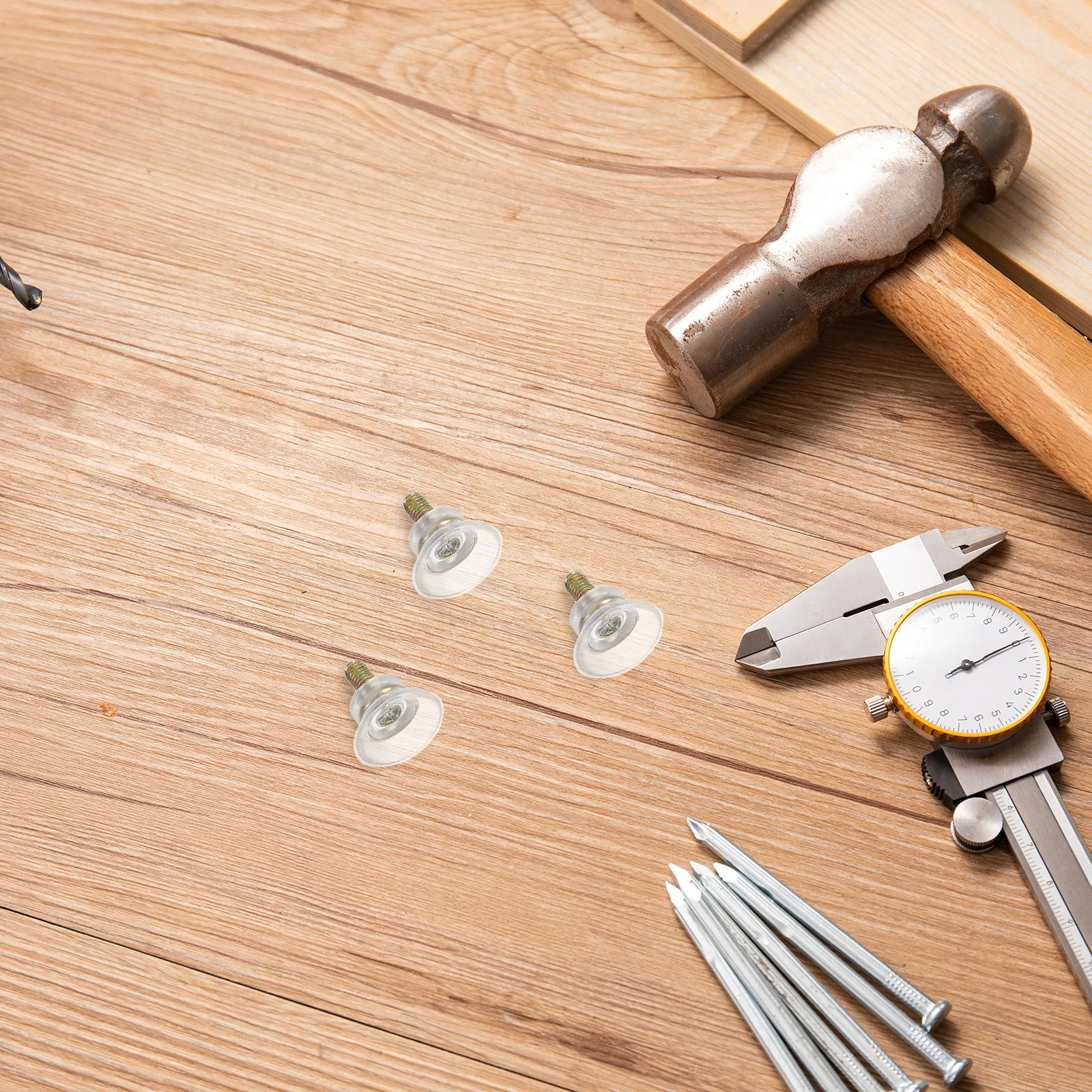 

10Pcs Screw Rod Glass Support Transparent Suction Cup Furniture Pads No Drill Easy Install Non Slip Antiskid Floor Protectors