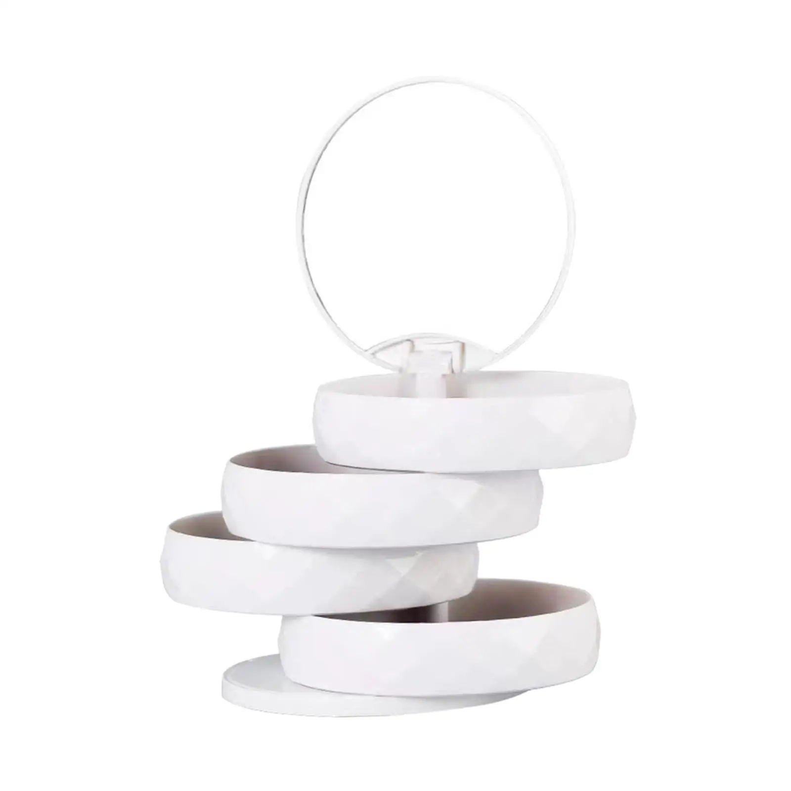

Jewelry Box Rotation Jewelry Organizer for Necklace Ring Earrings