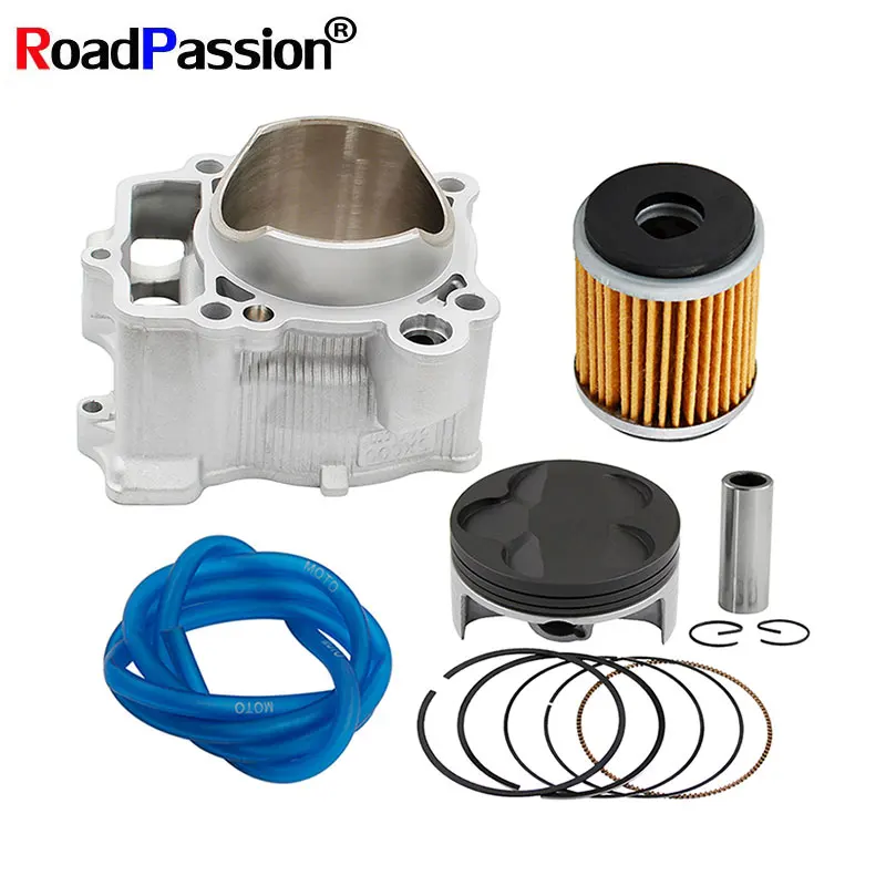 Motorcycle Engine Accessories Cylinder Assembly & Piston Kit & Oil Tube & Oil Filter Kit Bore Size 77mm For YAMAHA WR250F YZ250F