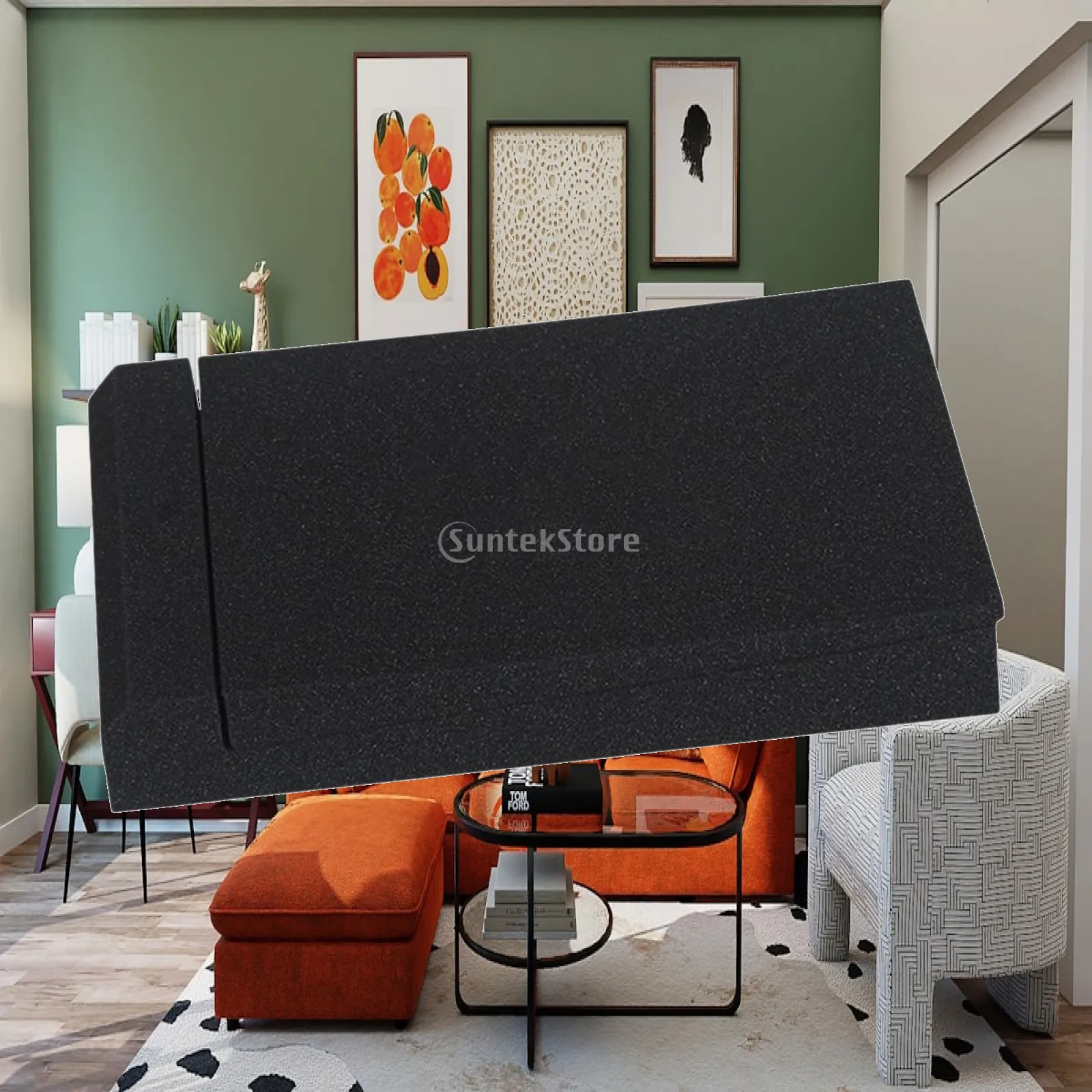 High Density Studio Isolation Pad Multi Angle Acoustic Stand Foam for Soundproof Booth and Home Music Desk