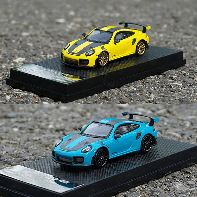 

1:64 Scale Diecast Metal Alloy 911 GT2 RS Car Model Toy Racing Vehicles Toy F Children Toys or collections