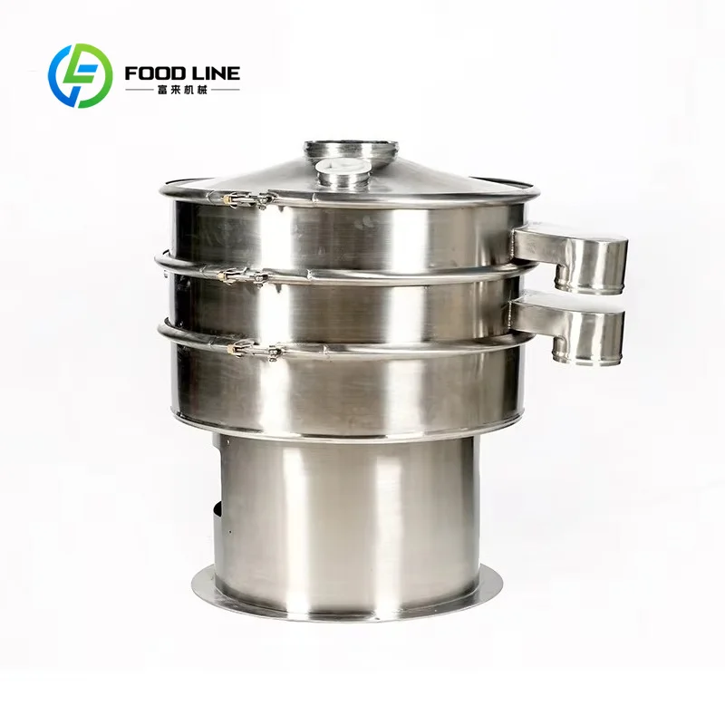 Customized vibratory shaker vibrating sieve durable vibro screener for powder granule raw material industrial screening