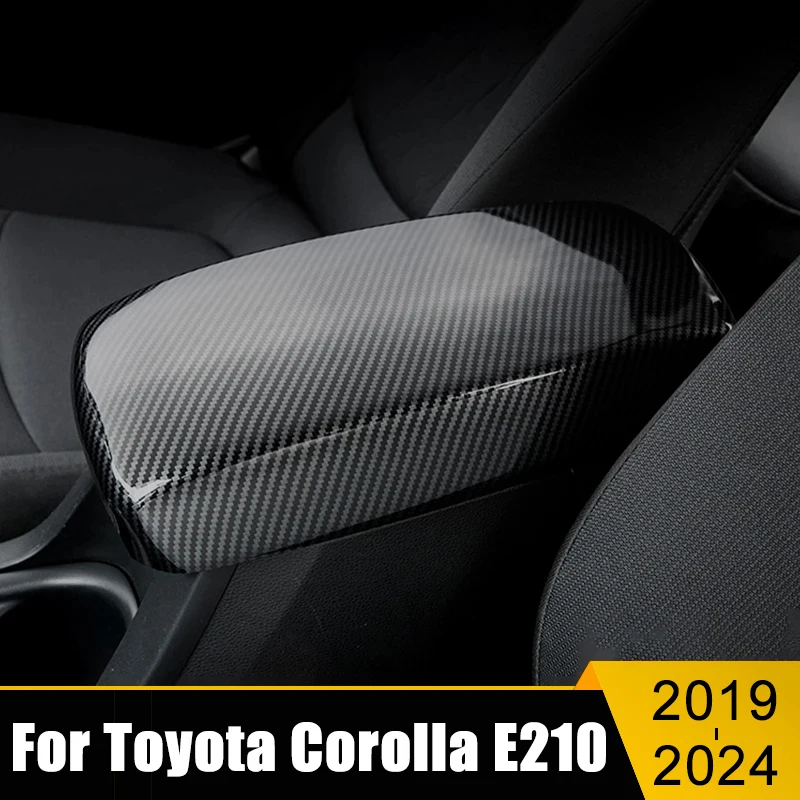 

ABS Car Center Console Seat Armrest Box Cover Central Trim Case For Toyota Corolla E210 2019 2020 2021 2022 2023 2024 Hybrid